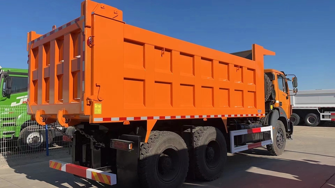 6*4 Carrinho de descarregamento de descarga Pequeno Beiben NG80 20-40 Tons Weichai 420hp Euro 3 Emissões
