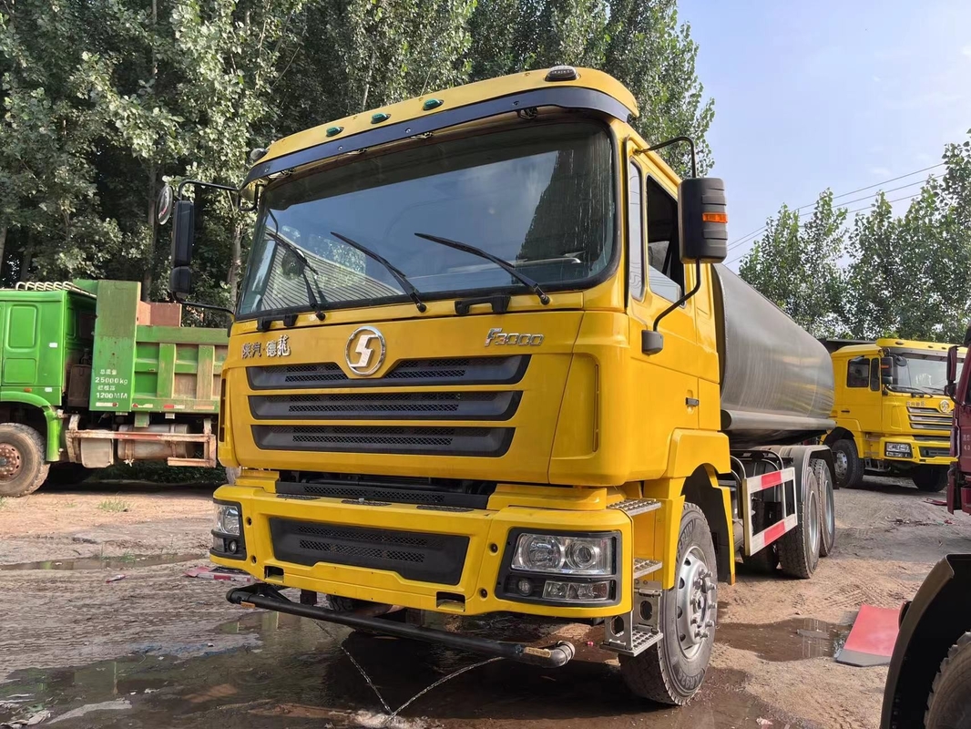 Caminhão cisterna de água usada 20000 litros Shacman F3000 Chassis 6*4 Euro 3 Emissão LHD & RHD
