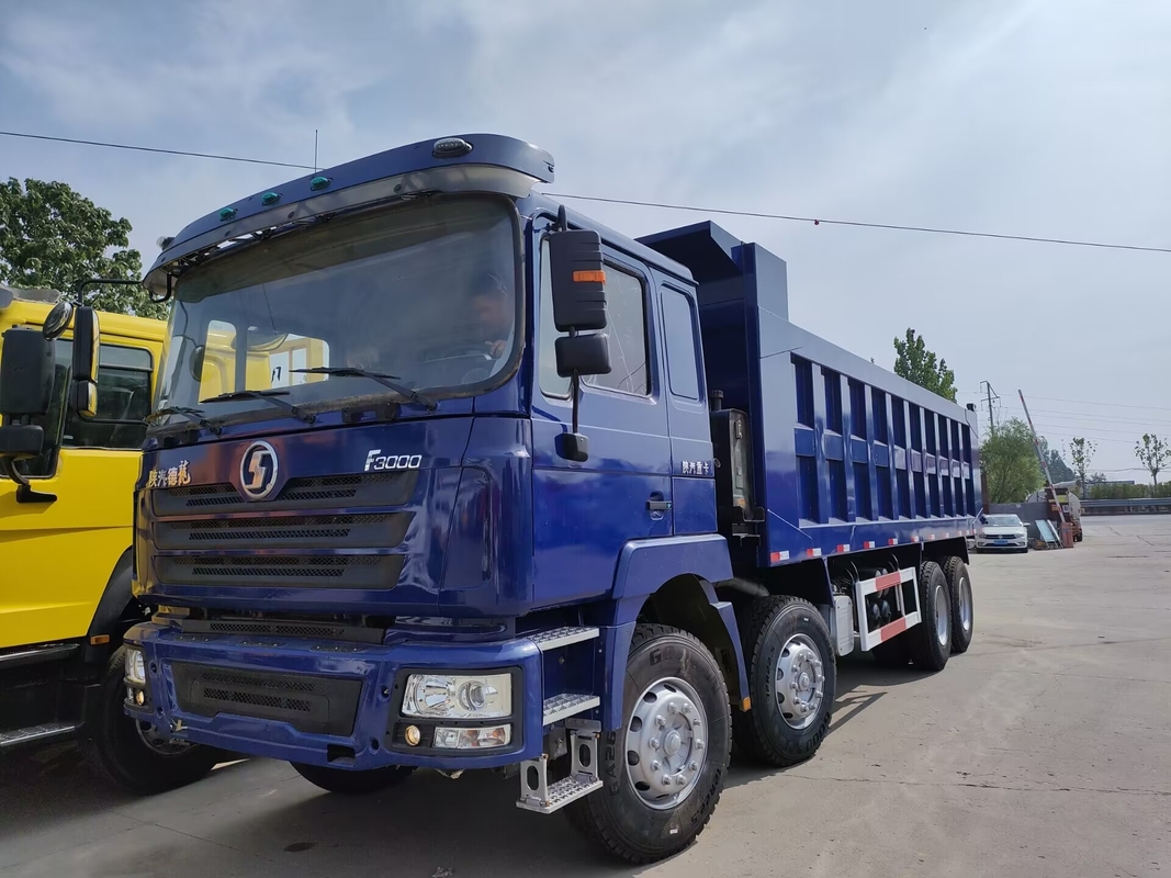 Caminhão pesado Shacman F3000 30 toneladas 50 toneladas Weichai 380hp segunda mão com renovação