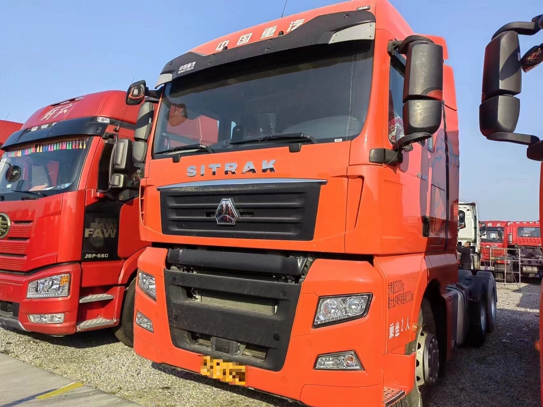 6x4 caminhão-trator usado 2021 ano alta potência 480hp diesel STIRAK G7 Tailer caminhão manual Euro 5