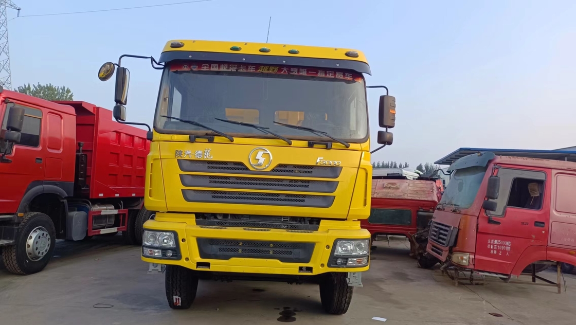 Caminhão de descarga usado China F3000 Caminhão de despejo econômico Shacman 12 Pneus 8 * 4 LHD Weichai 380 hp