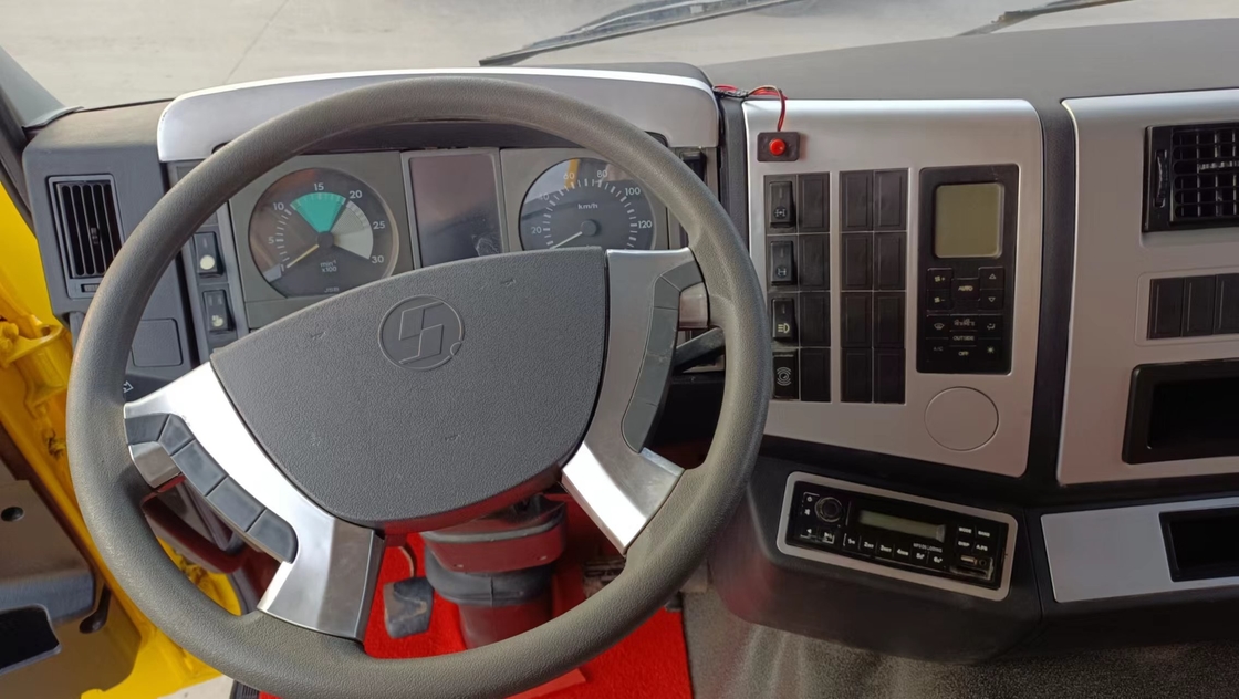Caminhão de descarga usado China F3000 Caminhão de despejo econômico Shacman 12 Pneus 8 * 4 LHD Weichai 380 hp