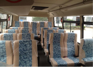 Minibus de direção direita 21 lugares China Coaster Bus Euro 3 Motor diesel 3000cc Capacidade NOVA
