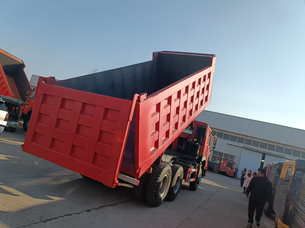 30 Tonnes Dumper Truck 2024 Ano Novo Tipper em estoque 371hp bomba mecânica trabalho pesado