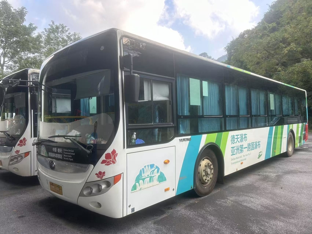 Ônibus da cidade de Yutong Diesel Yuchai Motor ZK6125 Dupla Porta 43 lugares 98 Passageiros