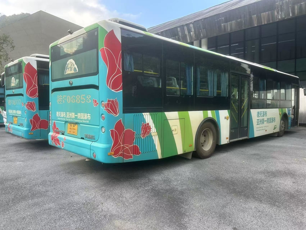 Ônibus da cidade de Yutong Diesel Yuchai Motor ZK6125 Dupla Porta 43 lugares 98 Passageiros