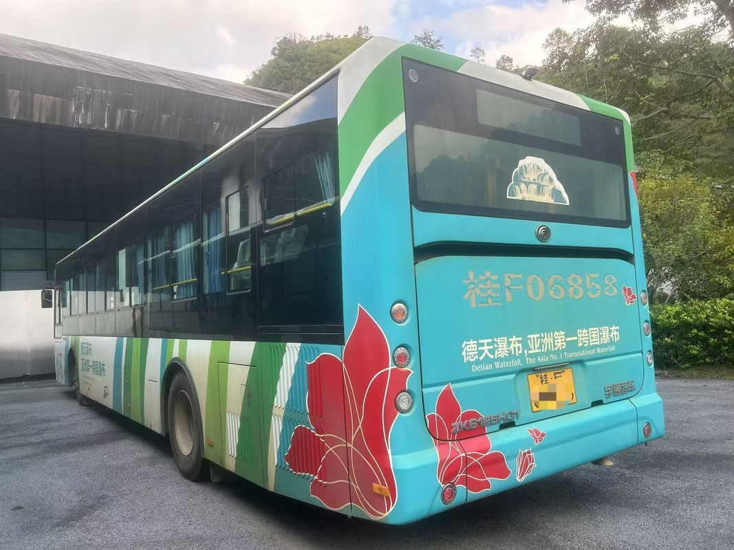 Ônibus da cidade de Yutong Diesel Yuchai Motor ZK6125 Dupla Porta 43 lugares 98 Passageiros