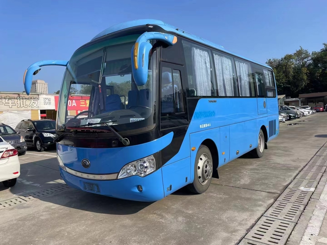 Minibus usado para venda 40 lugares 8 metros ônibus de transporte público Yutong ZK6808 Direção à esquerda Uso no Gana