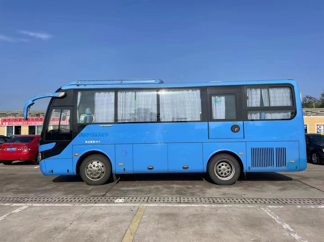Minibus usado para venda 40 lugares 8 metros ônibus de transporte público Yutong ZK6808 Direção à esquerda Uso no Gana