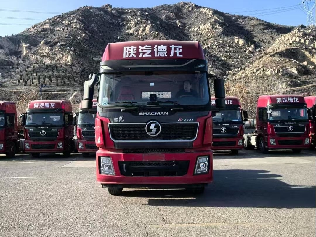 Usados caminhões de reboque pesado e a cabeça 2023 ano SHACMAN X5000 Weichai motor 530hp caixa de velocidades rápida