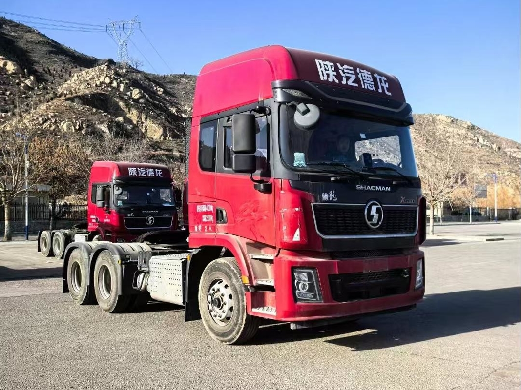 Usados caminhões de reboque pesado e a cabeça 2023 ano SHACMAN X5000 Weichai motor 530hp caixa de velocidades rápida