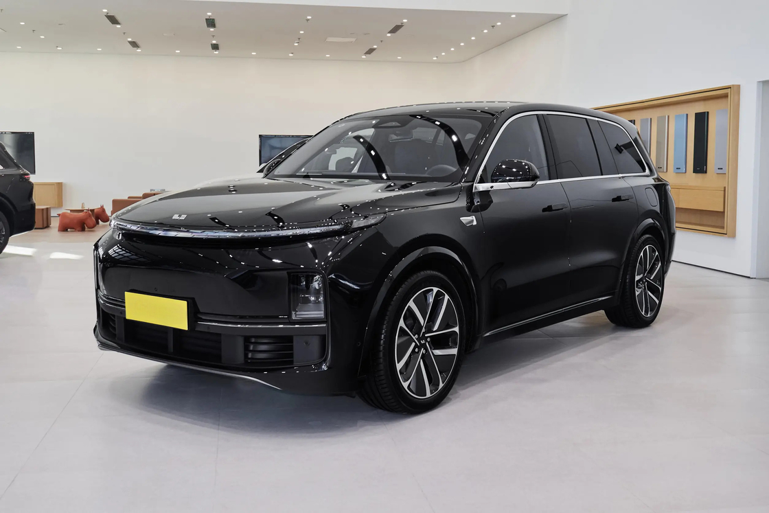 Carros Elétricos Li Auto Extended Range SUV Elétrico L9 Pro Versão Preto Cor 6 Assentos 3105mm Base de rodas