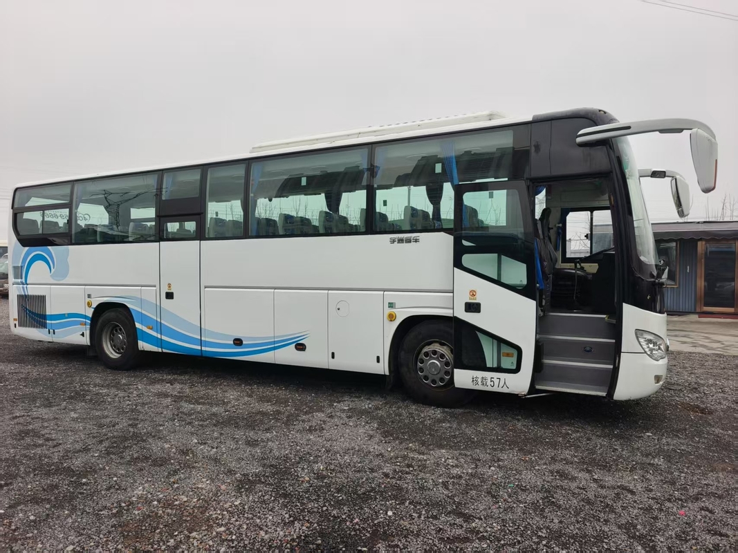 Preços Ônibus Yutong 60 lugares de segunda mão Youngtong ZK6119 autocarro Usado 2 + 3 lugares Laytout 66 lugares