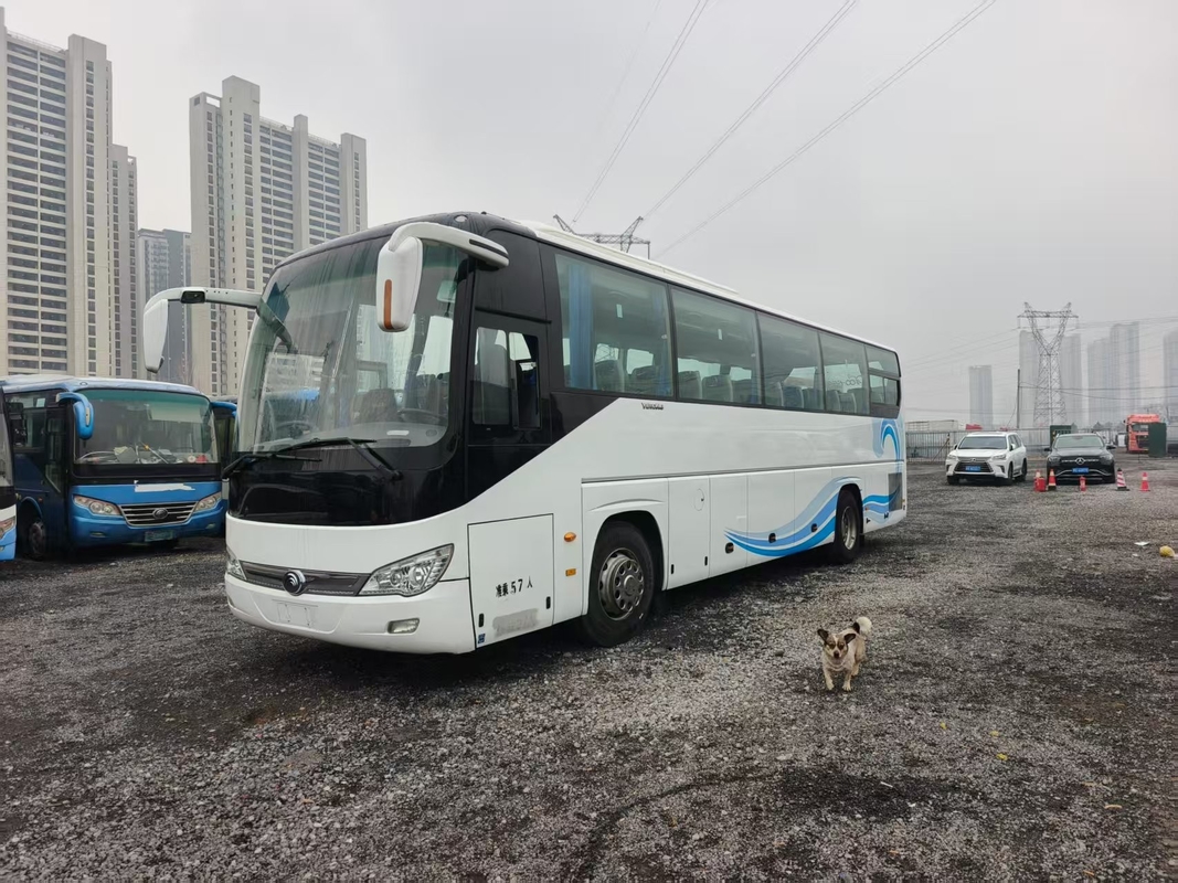 Preços Ônibus Yutong 60 lugares de segunda mão Youngtong ZK6119 autocarro Usado 2 + 3 lugares Laytout 66 lugares