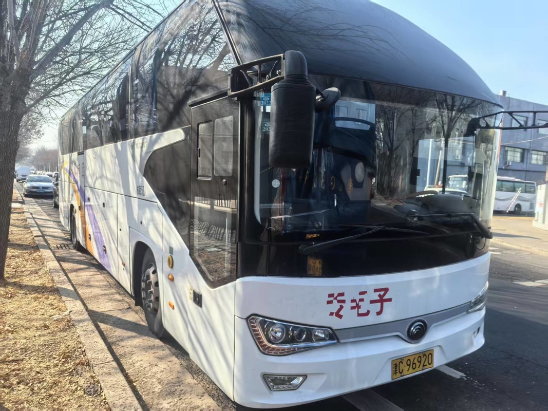Ônibus Yutong 50 lugares Luxo 2021 Ano Yutong ZK6128 Airbag Suspensão Weichai Motor 336hp Tour Bus