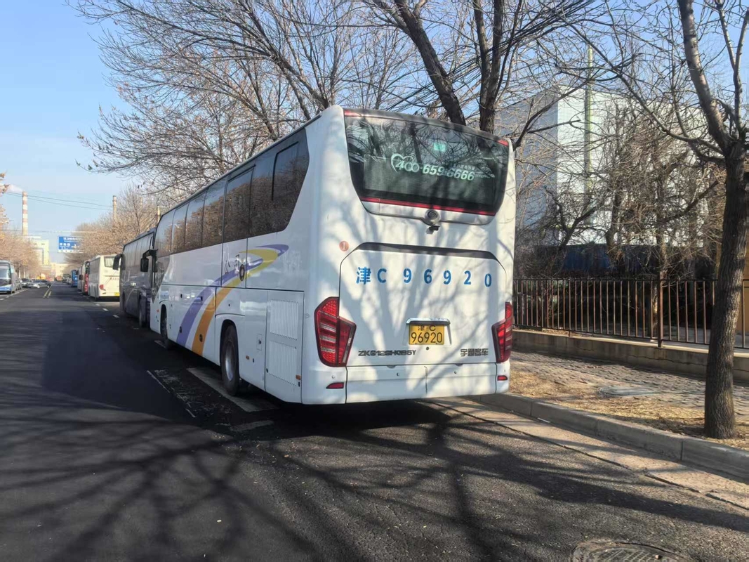 Ônibus Yutong 50 lugares Luxo 2021 Ano Yutong ZK6128 Airbag Suspensão Weichai Motor 336hp Tour Bus