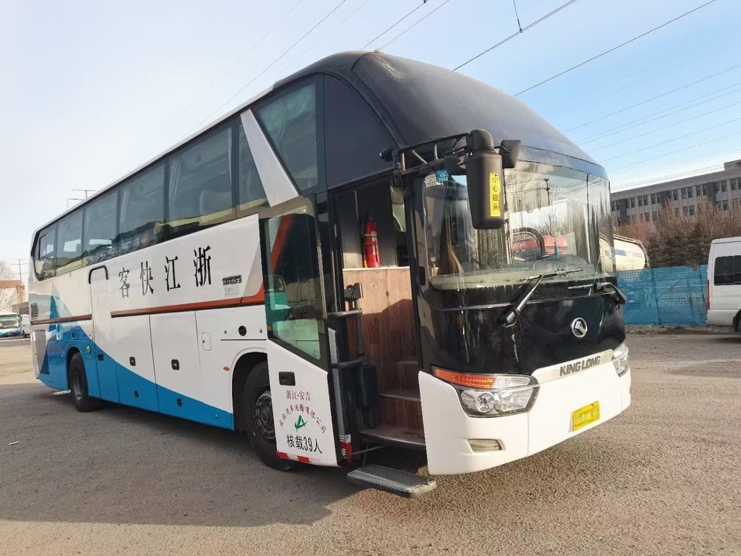 Autocarro Kinglong de segunda mão 39 lugares XMQ6129 Luxury Group Passenger Transport A/C