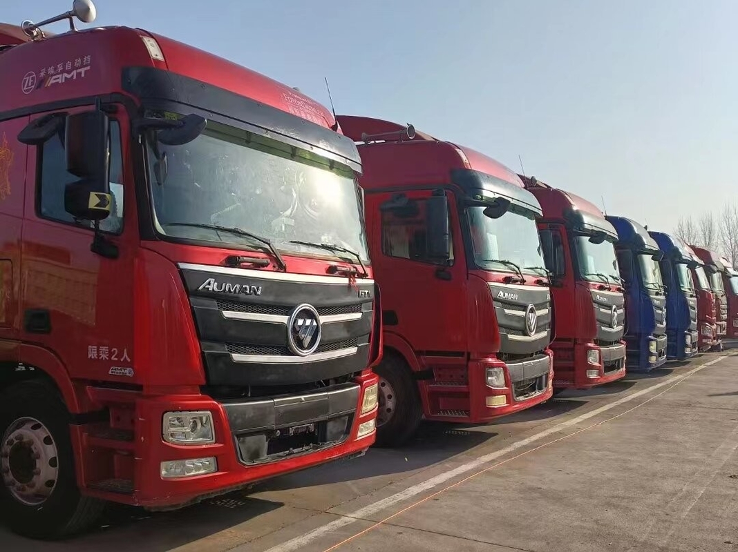 Tractor Trailers Usados para Venda Foton 6*4 2o Tractor Head 2020 Ano Semi Trucks Low Mileage