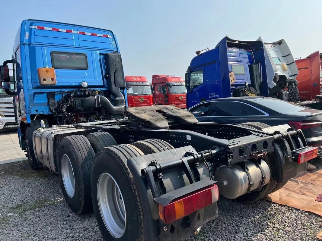 Cabeça de Trator Usada Para Venda 2021 Ano Usados Semi Trucks Foton GTL 430hp Folha Primavera Transportes de Longa Distância