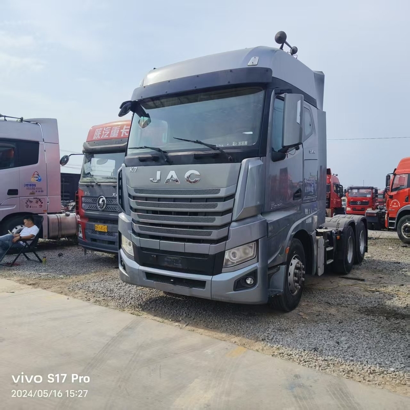 Atacado Carrinho de segunda mão JAC Carrinhos de segunda mão 540hp Cabina de telhado alto Logística de transporte