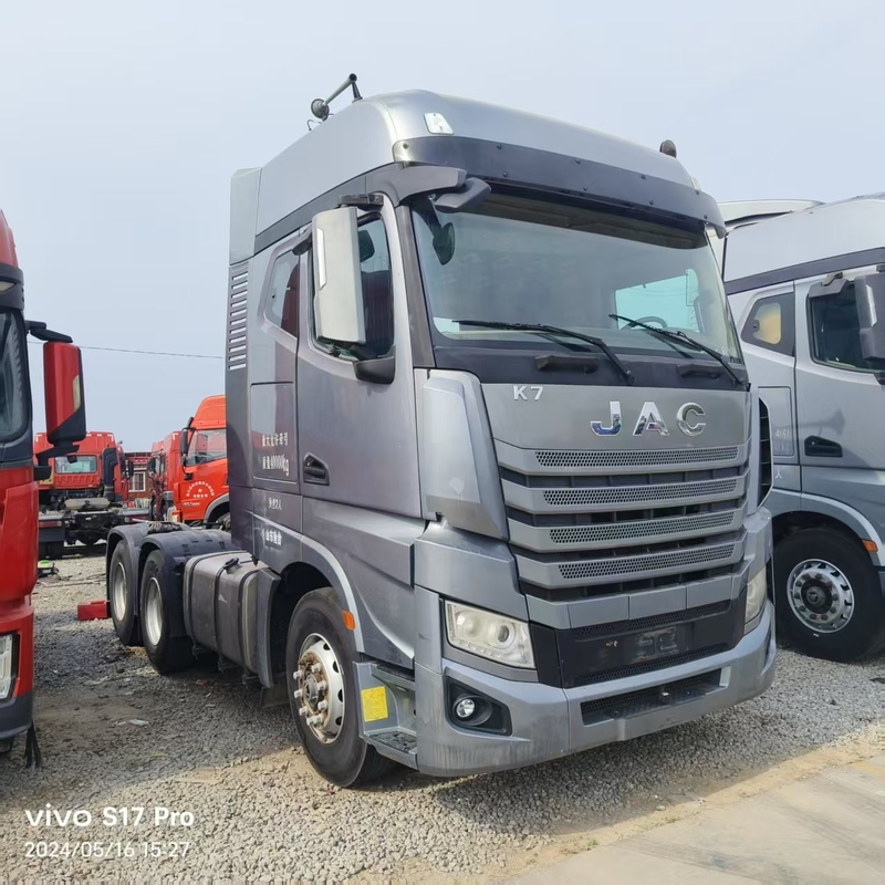 Atacado Carrinho de segunda mão JAC Carrinhos de segunda mão 540hp Cabina de telhado alto Logística de transporte