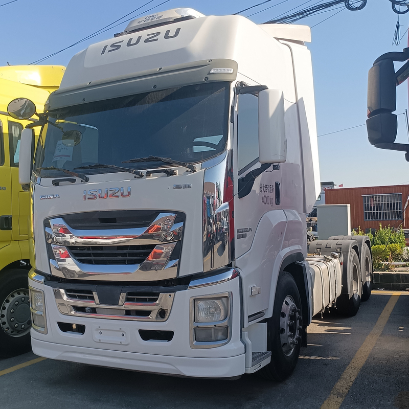 Usado Semi Trailer Head Tractor Truck Isuzu 460hp Trailer Truck 6×4 Drive Modelo 2020 Ano Alto Transporte
