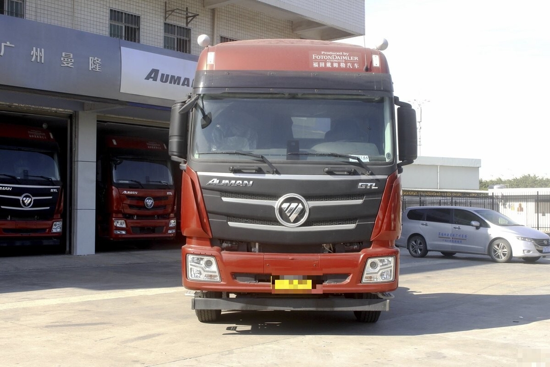 Tractor Used Truck Head para venda Foton Auman 6*4 Drive Mode 430hp Low Mileage 2022 Year Eficiência de combustível Motor