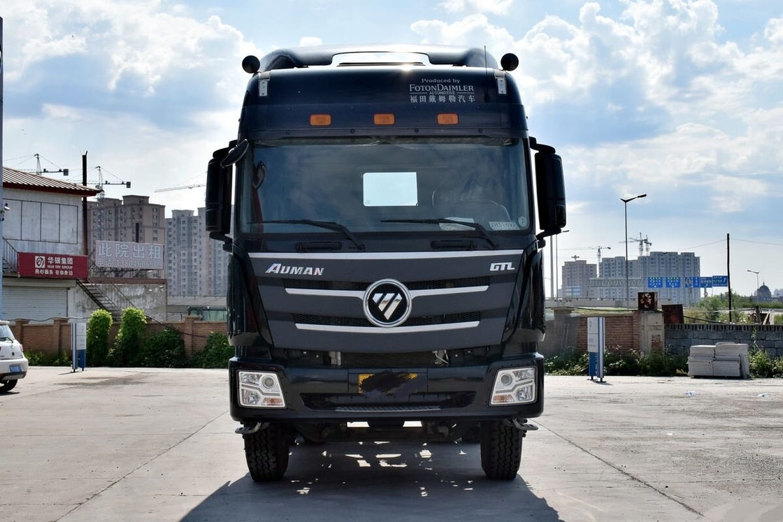 Cabeça de trator Euro IV motor diesel Foton Auman 430hp 6*4 modo de condução 10 Pneus em má estrada
