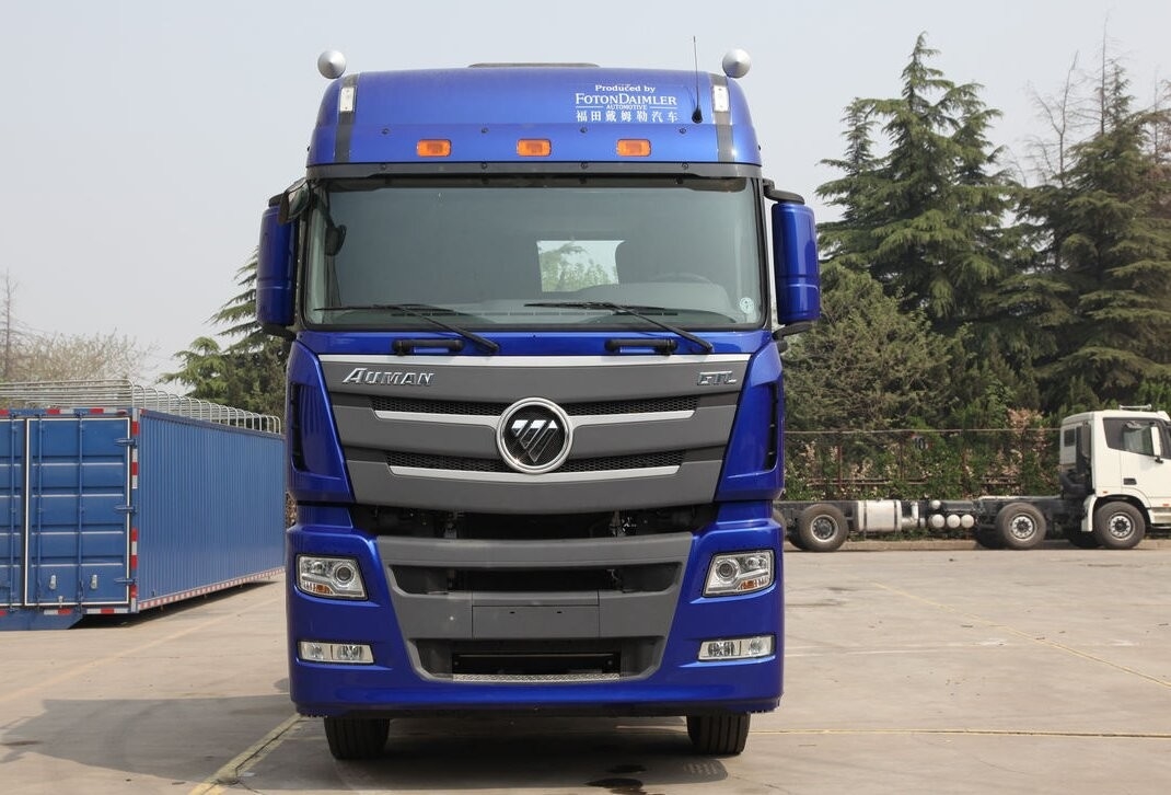 Usado Cabina de telhado alto Tractor Head Truck WP Engine 6x4 Drive Mode Foton Auman Alta relação custo-desempenho