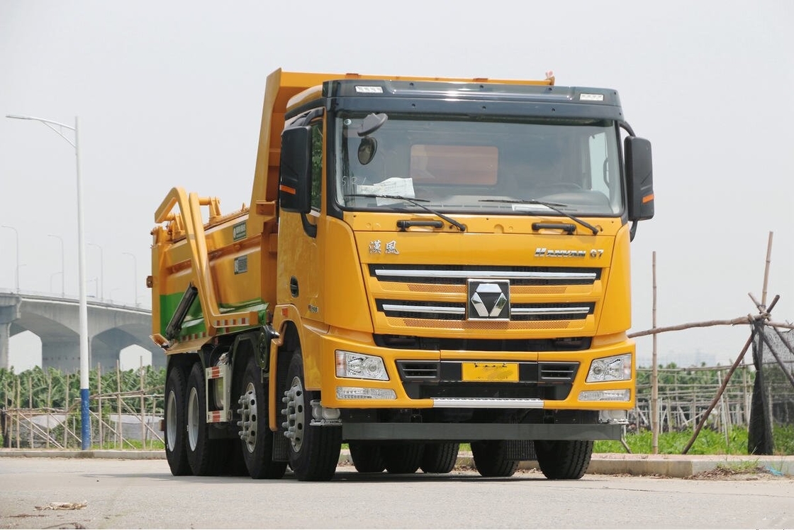 Caminhão de desvio usado 400hp XCMG G7 8*4 modo de condução