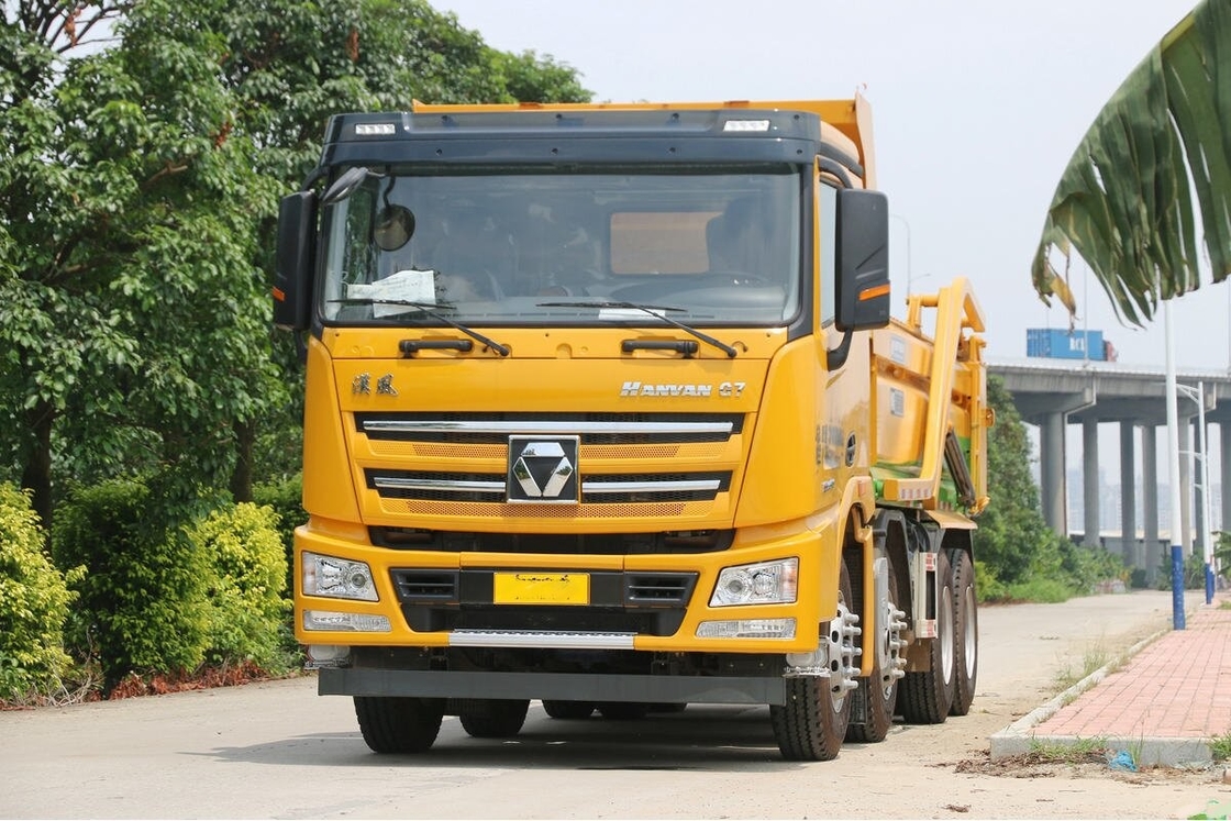 Caminhão de desvio usado 400hp XCMG G7 8*4 modo de condução