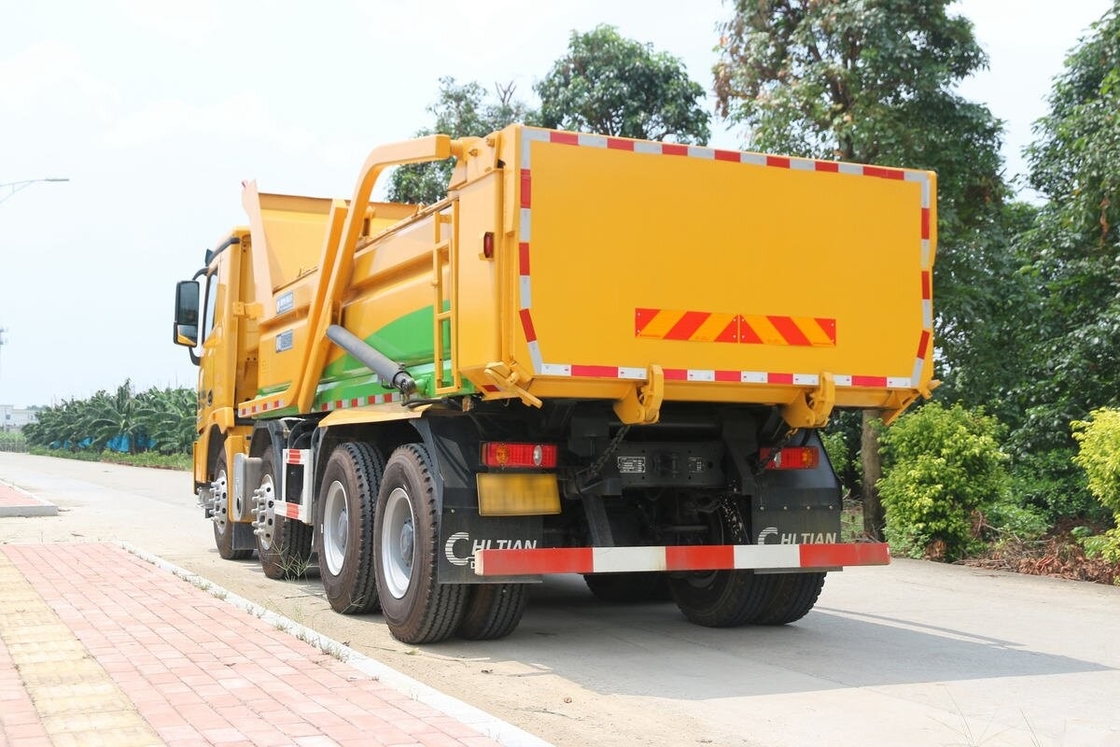 Caminhão de desvio usado 400hp XCMG G7 8*4 modo de condução