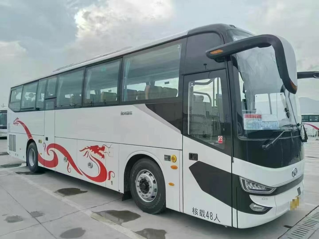 Ônibus Usado King Long XMQ6112 Barato 310HP Diesel 48 Lugares Caixa de Câmbio Rápida de 6 Velocidades Durável Espaçoso