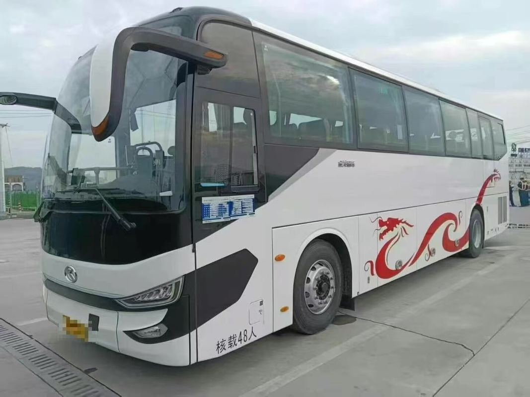 Ônibus Usado King Long XMQ6112 Barato 310HP Diesel 48 Lugares Caixa de Câmbio Rápida de 6 Velocidades Durável Espaçoso