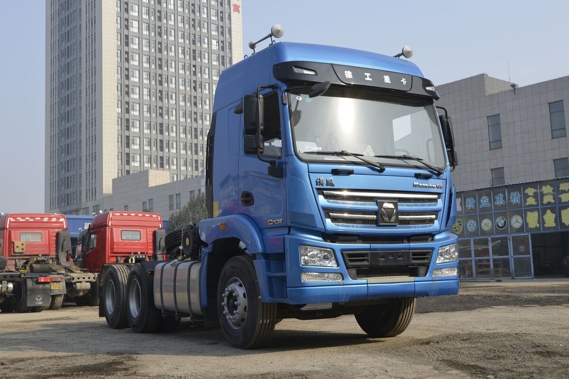 Caminhão-trator usado para reboque de emergência Xcmg G5 6*4 Modo de condução 430hp Serviço de recuperação de veículos