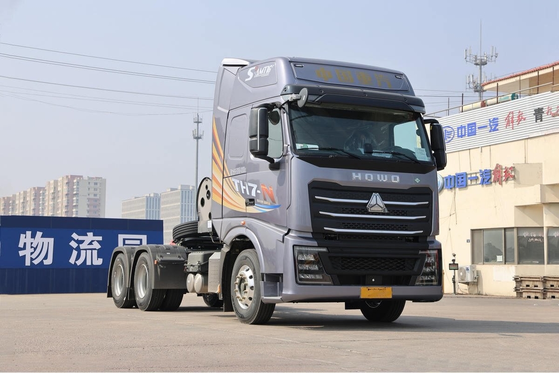 Cavalo Mecânico de Trator Usado Para Venda Sinotruk Howo Th7-N 6*4 Modo de Tração 480hp Tipo de Combustível Gás
