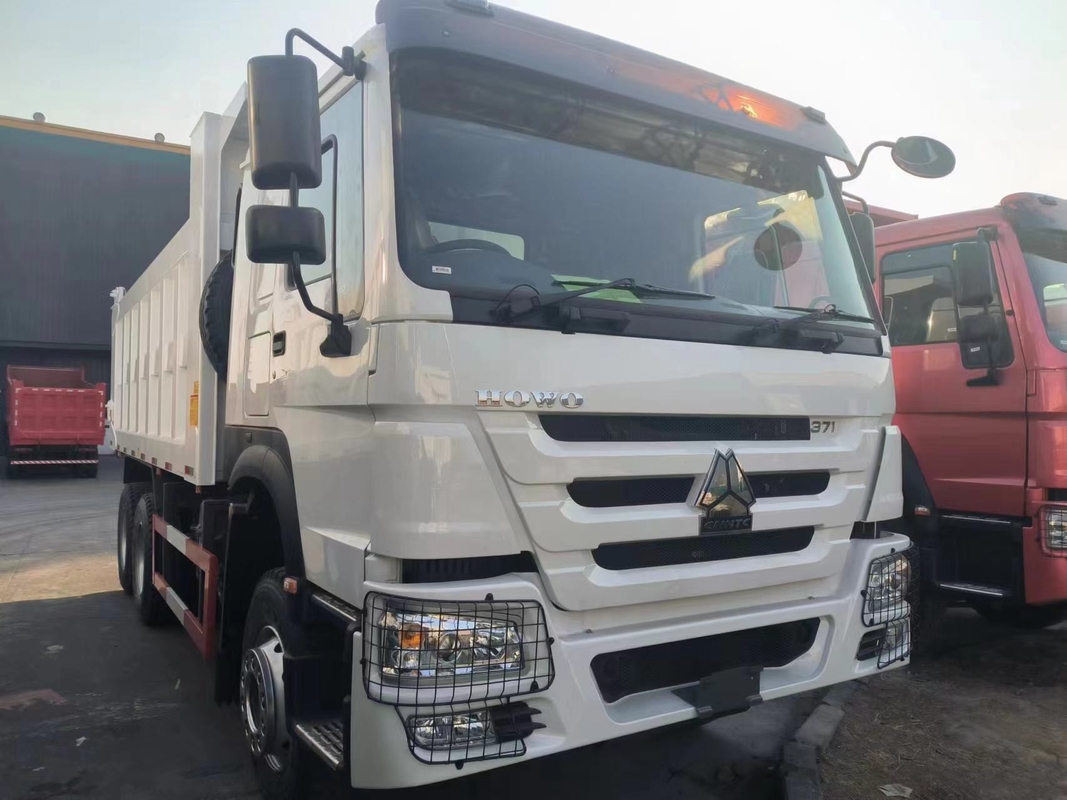 Novo Caminhão Basculante Para Venda Sinotruk Howo 371hp 6*4 Modo de Tração 2025 Ano RHD Caminhões Basculantes Pesados