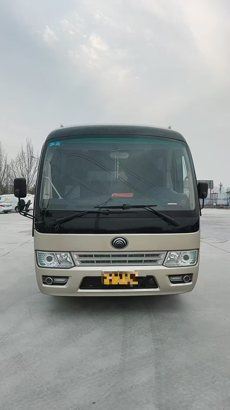 Médio tamanho ZK6792D51 ônibus usado 25 lugares de capacidade caixa de velocidades de 6 velocidades extensão afundada bagageira traseira