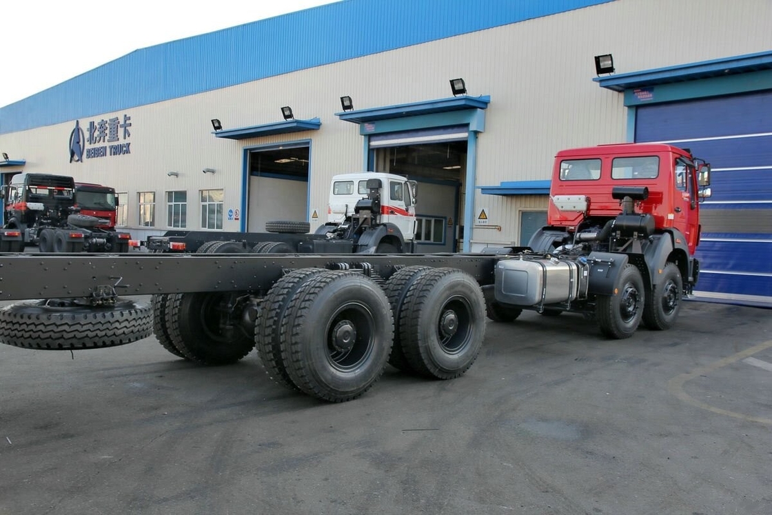 Chassi de Caminhões de Carga Usados Para Venda Beiben Ng80 8×4 Modo de Tração 336hp Caminhões Usados Acessíveis Para Transporte