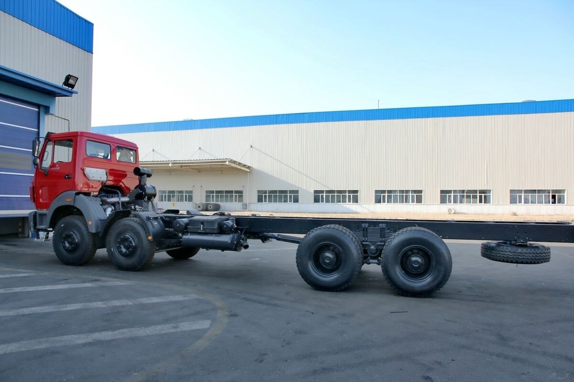 Chassi de Caminhões de Carga Usados Para Venda Beiben Ng80 8×4 Modo de Tração 336hp Caminhões Usados Acessíveis Para Transporte