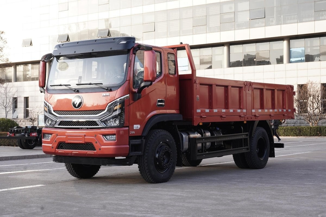 Melhor preço Usado camião de lixo para venda Foton Es5 Pro 200hp 4 * 2 modo de condução Usado camião de lixo de construção