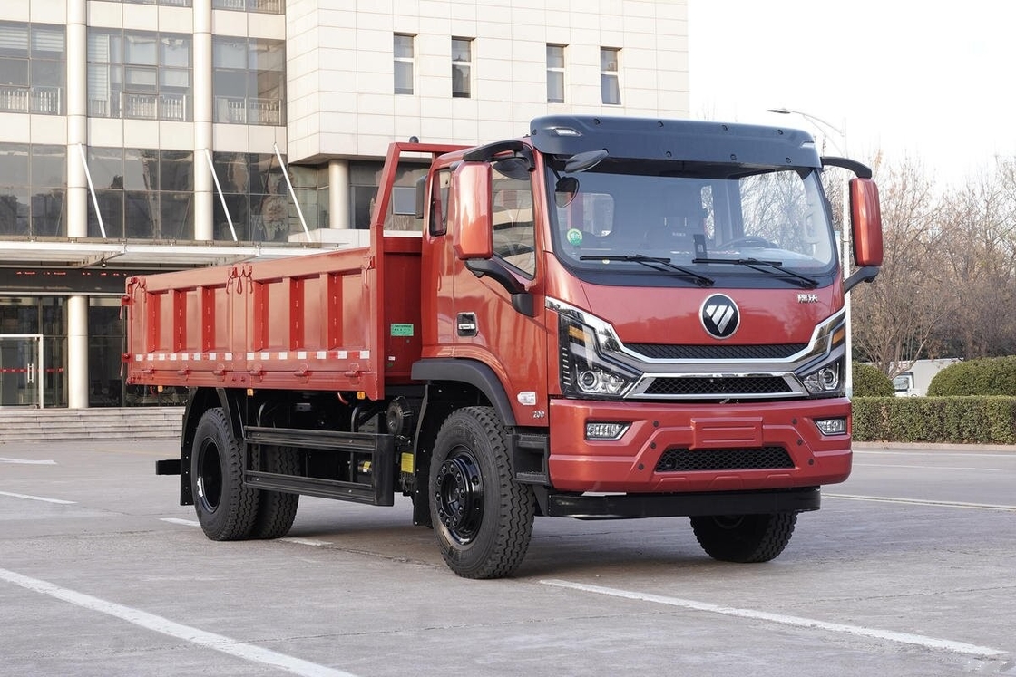Melhor preço Usado camião de lixo para venda Foton Es5 Pro 200hp 4 * 2 modo de condução Usado camião de lixo de construção