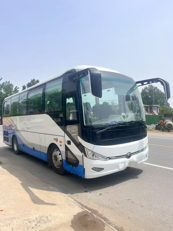 Ônibus diesel usado com interior luxuoso ZK6907H6Y1 17 assentos de couro Igreja / ONG Painel limpo