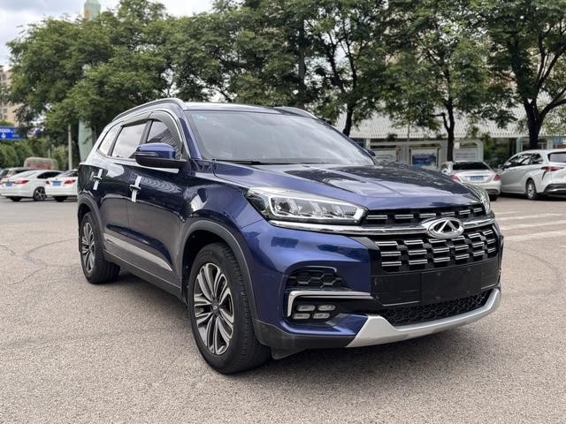 SUV Chinês Usado Baixa Quilometragem Chery Tiggo 8 SUV Transmissão Automática Ano 2019 Uso Familiar e Comercial