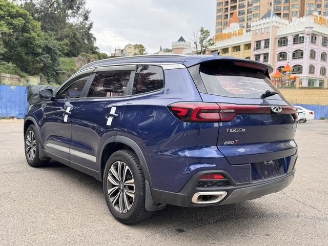 SUV Chinês Usado Baixa Quilometragem Chery Tiggo 8 SUV Transmissão Automática Ano 2019 Uso Familiar e Comercial
