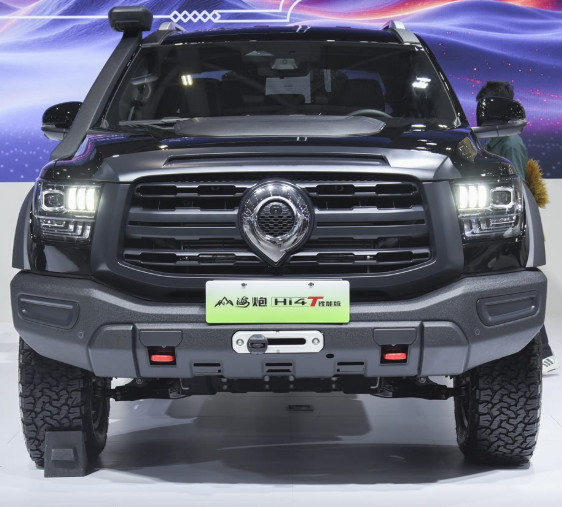Nova Picape Comercial Híbrida 4x4 Automática de Cabine Dupla Hi4-T King Kong Poer da Great Wall
