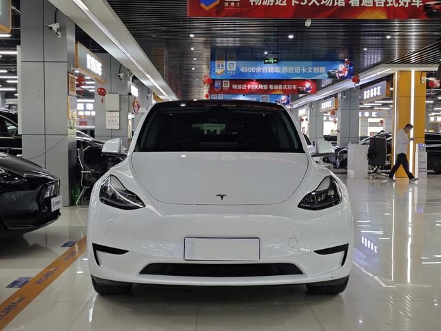 Acessível Usado Tesla Model Y SUV 2022 facelift versão de tração traseira para uso familiar