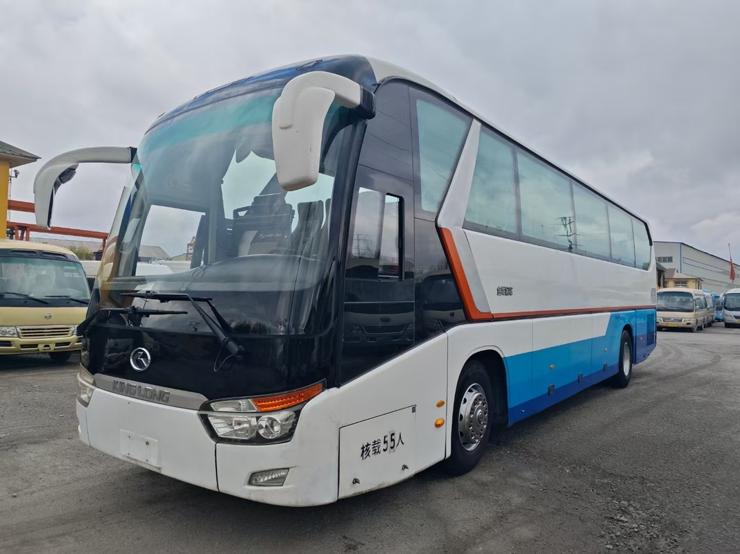 Ônibus Coach 2020 Usado 55 Lugares 12 Metros Forma Lisa Usado King Long XMQ6129 Duas Portas