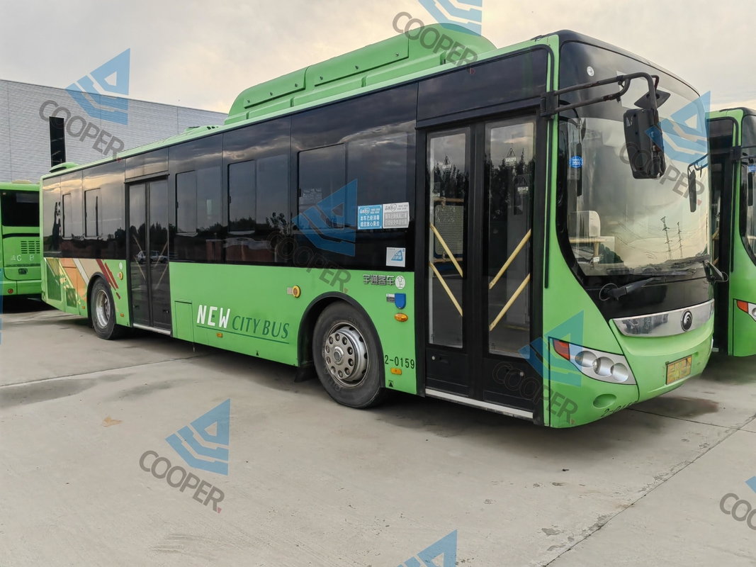 2020 segunda mão 77/23 assentos 12 metros forma lisa usado Yutong6120 ônibus de GNC portas duplas