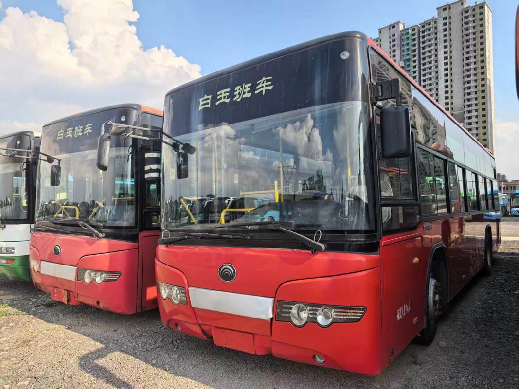 Ônibus urbano ZK6108 usado de 2019, 76/10-41 lugares, 12 metros, formato suave, portas duplas